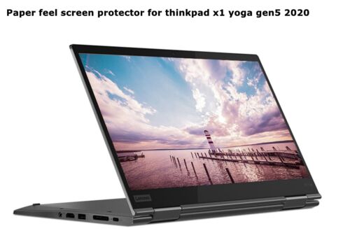 Screen Protector For Lenovo Thinkpad X1 Yoga Gen5 2020 14" Full Screen 2 Pack - Picture 9 of 14