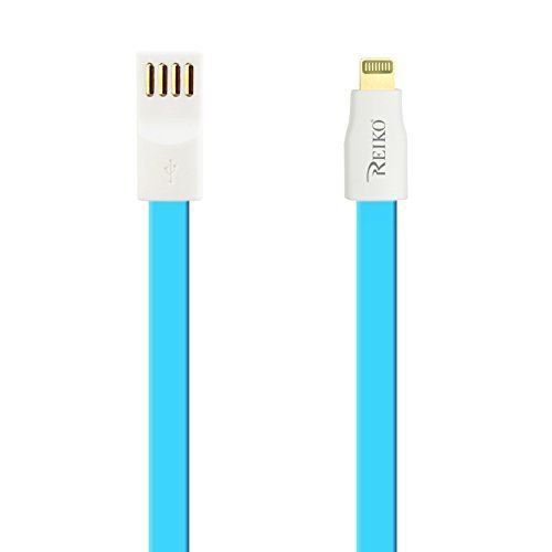 Reiko 7inch 8pin magnetic Charge + Sync USB cable – Retail Package -Blue