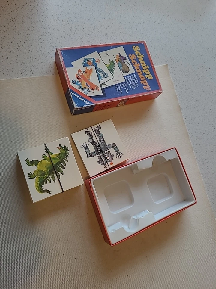 Schnipp Schnapp  - Ravensburger 1979 - Mitbring-Spiele - (NUR ERSATZTEILLAGER!) - Bild 2 von 2