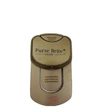 Cartera Brite Lite Luz LED Alimentada por Batería Como Se Ve En La Lámpara Click Touch Off Go