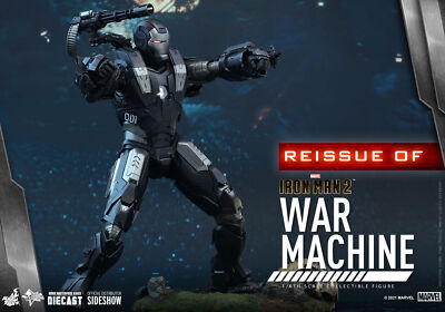 Hot Toys Iron Man 2 War Machine Mark I Reissue Diecast 1/6