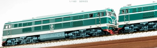 Chinese Diesel locomotive NY7 (By HENSCHEL) N-scale NEW - Picture 18 of 24