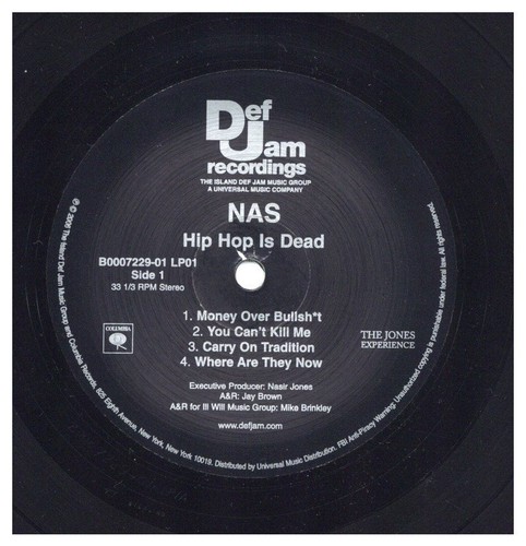 Nas - Hip Hop Is Dead '06 2xLP US ORG!EX/EX W/S - Bild 6 von 6