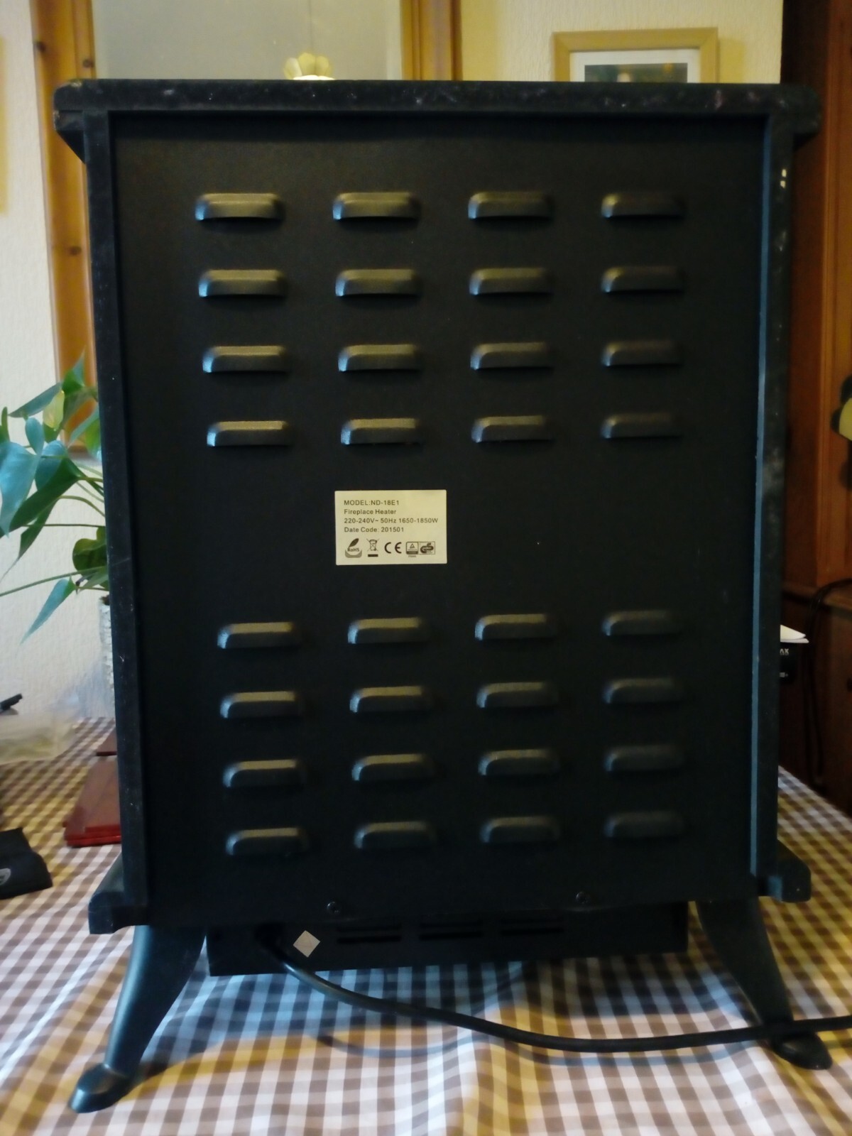 Electric fire/stove. eBay