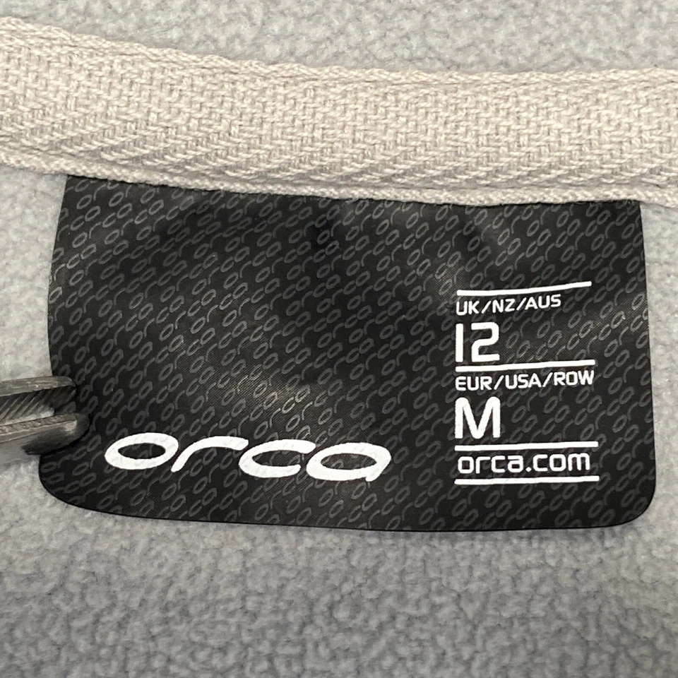 Chaleco ORCA Para Hombre Mediano Negro Polar Cremallera Completa Cuello Alto Foto 3 de 4