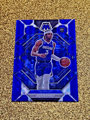 2022-23 Panini Mosaic Rookie Blue Prizm /199 Jaden Hardy Rookie MINT RC #234