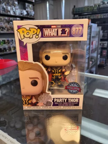 Party Thor #877 Edición Especial COMO NUEVO CON PROTECTOR Marvel Funko POP!
