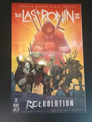 TMNT Le Dernier Ronin II Re-Évolution #2 RI Smith 1:50 Variante NM - Photo 1/2