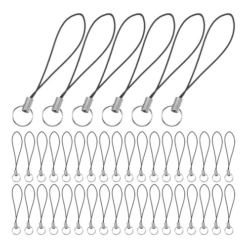 200 Pcs Handyriemen Schlüsselbund Lanyard Seil Zum Aufhängen Von Mobiltelefonen - Zdjęcie 2 z 12