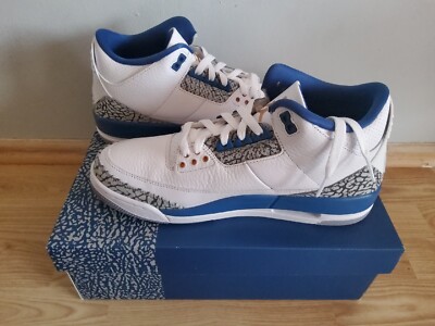 Nike Air Jordan 3 Retro True Blue And Copper (Wizards) EU43 US9,5 UK9