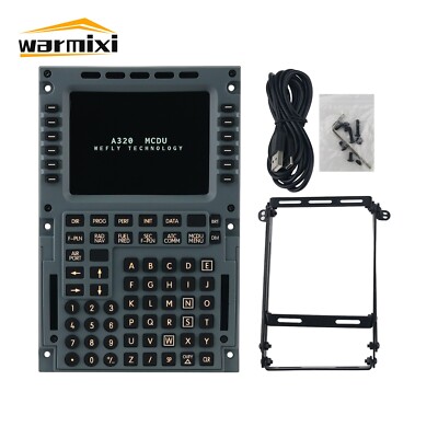 WEFLY A320 MCDU Simulator & A Metal Stand f/ Airbus & Flight Simulation Software