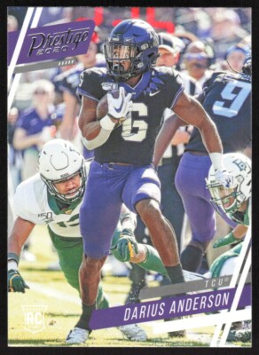 2020 Panini Chronicles Draft Picks Prestige Darius Anderson RC #14 TCU Horned