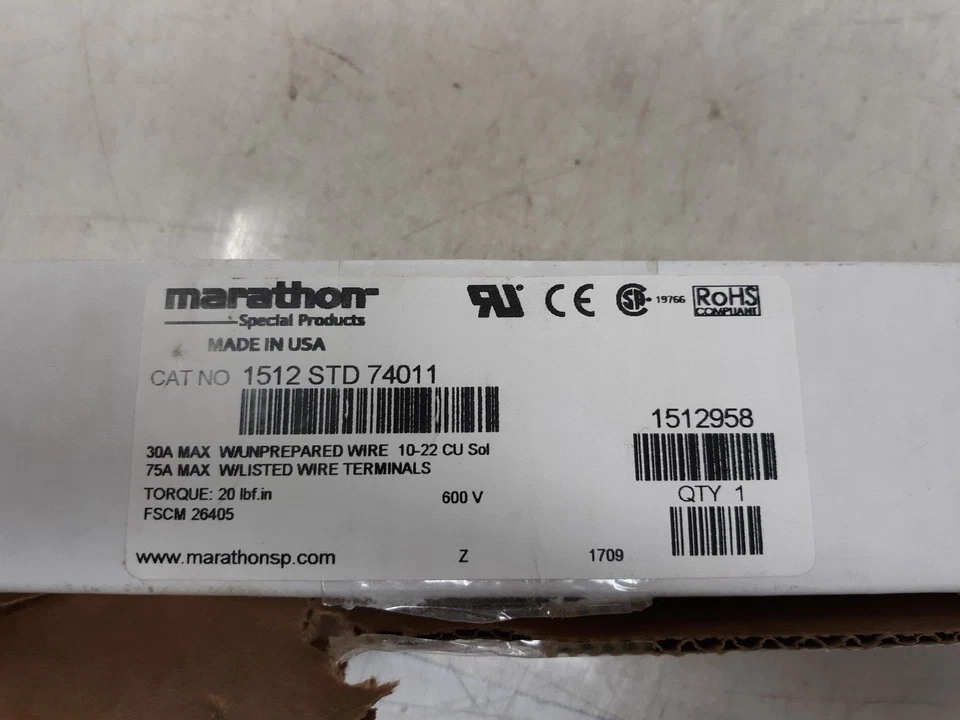 Marathon 1500 Series 1512STRD74011 - Image 2 of 4