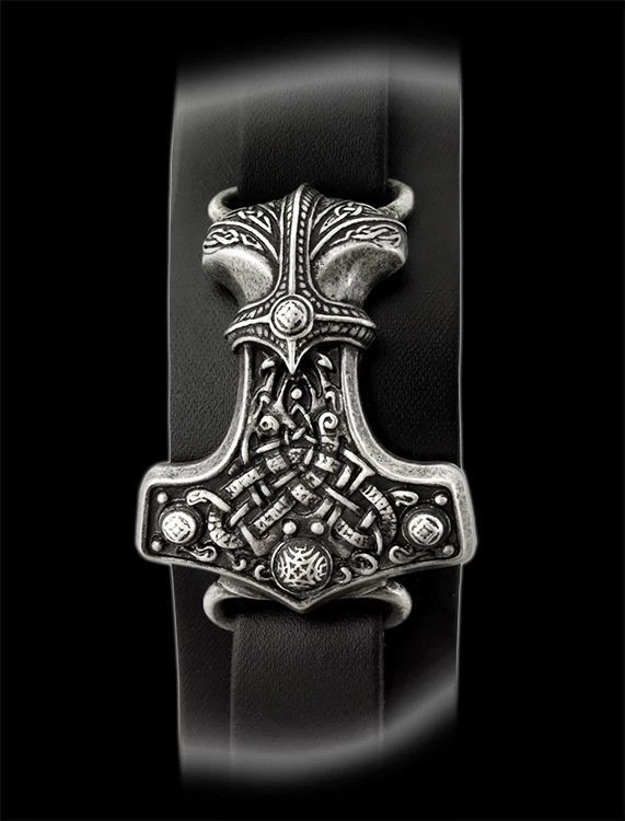 Alchemy Thor Martillo Pulsera - Thunderhammer - Gótico Joyas Brazo Brazalete - Imagen 3 de 3