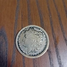 Moneta vintage rarissima 1896-O $1 Dollaro, Morgan Colore Naturale