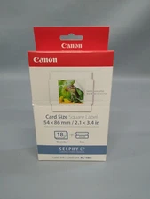 Canon KC-18IS Card Size Square Label Ink and Paper Set for CP900/CP910 Printer