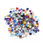 10mm 200g Mixed Mosaic Tiles for Crafts Crystal Mosaic Supplies Home Decoration