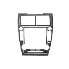 6pcs For Toyota Camry 2012-2014 Carbon Fiber Interior Central Console Cover Trim