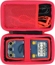 Hard Carrying Case Compatible with Astroai Digital Multimeter Voltage