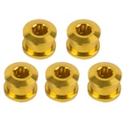 Insight Alloy Chainring 6.5mm Bolts 5/Pack Gold