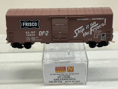 N Scale Micro Trains MTL 024 00 370 St Louis San Francisco SLSF 19210 Box Car