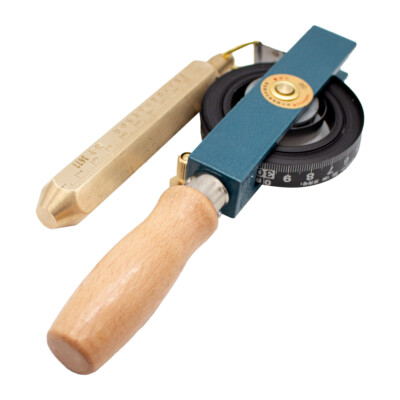 Handheld Carbon Steel Explosion-proof Oil Tank Gauging Tapes W/ Brass Plumb Bobs