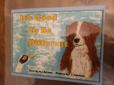 It's Good to be different Maine author Brookside Farm animals Childrens Book New