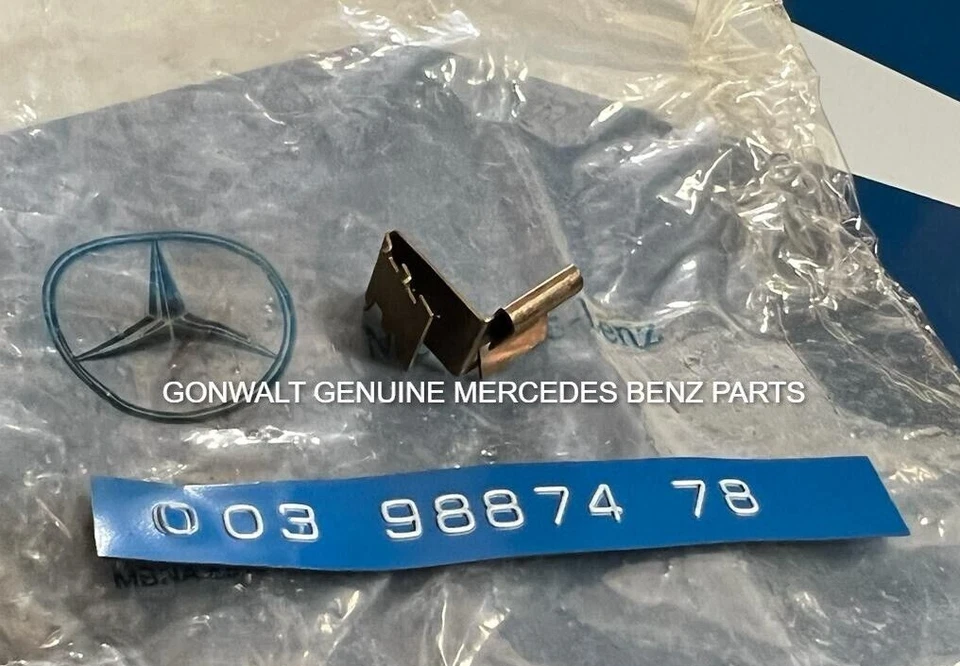 Mercedes Benz Original 300SD 380SEL 1980-1991Clip OE 0039887478 Foto 3 de 3