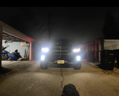 VLAND Faros Delanteros LED Aptos Para Chevy Silverado 1500 2016 2017 2018, Luces Delanteras Con Animacion Dinamica Y Luz De Respiracion Azul Y Senal - Foto 5