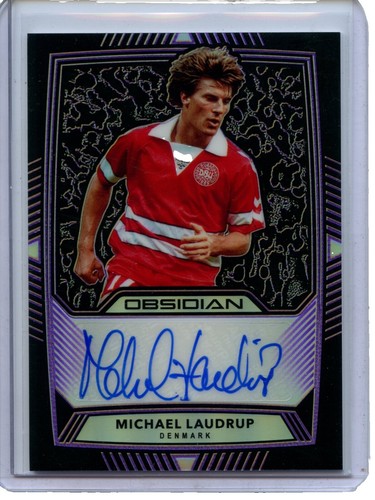 Michael Laudrup hand signed autograph Panini Family Denmark 2018