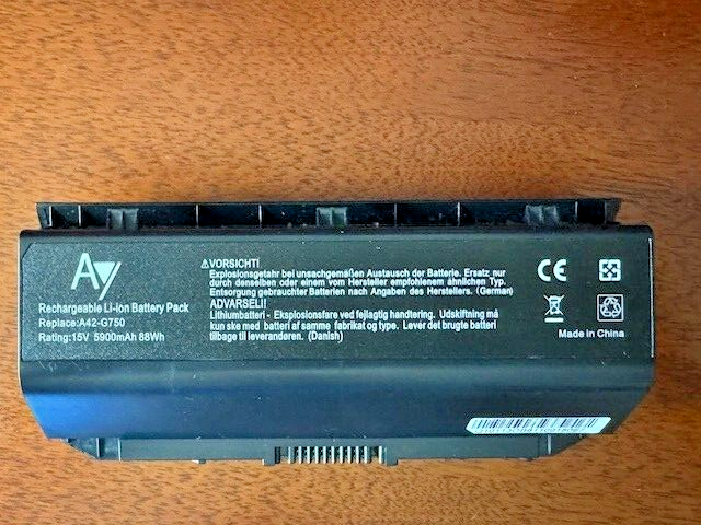 Batería De Ordenador Portátil Para ASUS ROG G750 Series G750J G750JH G750jm G750js G750jw