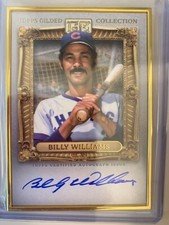 Billy Williams Gold Frame HOF On Card Auto /99 2024 Topps Gilded Baseball Cubs