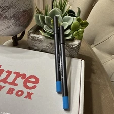 Love + Craft + Beauty FLASH (Blue) Eyeliner Gel Line Eye Pencil - 2 Pencils! B