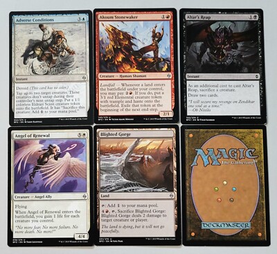 MTG Magic The Gathering: Battle For Zendikar U-Pick/Complete Your Set 