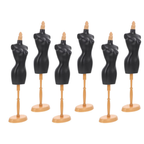  6 Pcs Doll Dress Stand Miniature Decoration Model Human Body - Picture 1 of 10
