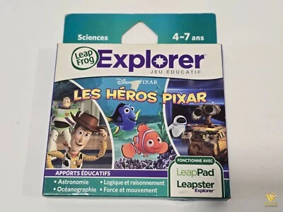 LeapPad Leapstester Explorer Helden Lernspiel Sciences Französisch Leap Frog - Bild 1 von 2