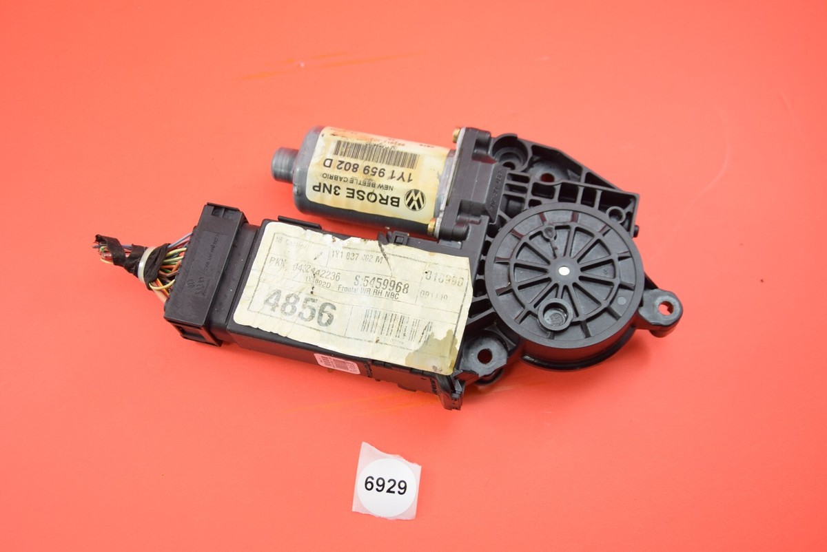 Y22 VOLKSWAGEN BEETLE CONVERTIBLE RIGHT PASSENGER WINDOW REGULATOR