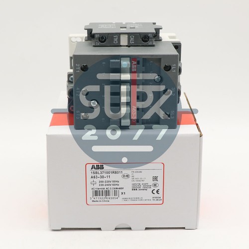 1PCS New in box ABB Contactor A63-30-11 220VAC - Picture 3 of 6