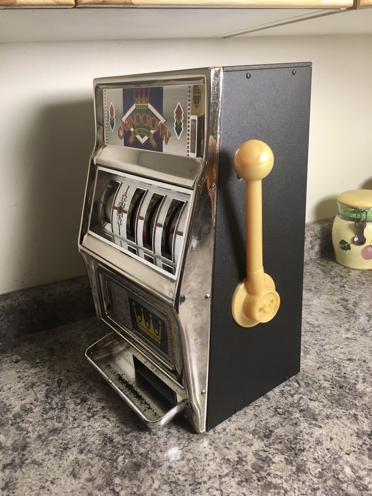 Casino Crown Slot Machine Novelty Bank “Waco” product, Made In Japan