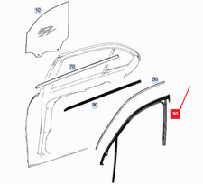 OEM Mercedes GLE W167 VORDERE LINKE FENSTERSCHEIBE A1677251300 ORIGINAL OEM Mercedes GLE W167 VORDERE LINKE FENSTERSCHEIBE A1677251300 ORIGINAL
