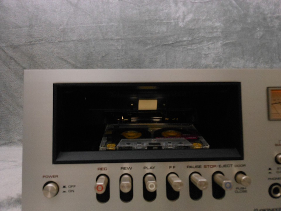 Vintage Pioneer CTF2121 Stereo Cassette Tape Deck For Parts Or Repair