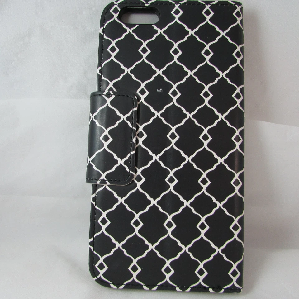 NEW Authentic Incipio Caroline Printed Wallet Case iPhone 6 Plus 6S Plus-Trellis - Image 4 of 4