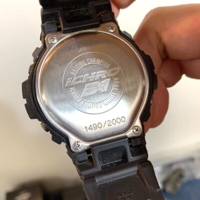 エ*キ様 CASIO G-SHOCK DW-6600B 希少モデル Super rare G-SHOCK CASIO Limited to 2000 Ichiro DW-6600B | eBay
