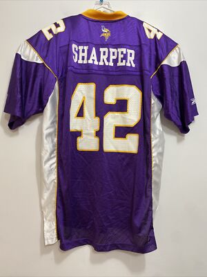 Minnesota Vikings Jersey Darren Sharper Reebok NFL #42 Mens Size