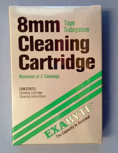 Exabyte 8mm Cleaning Cartridge 727113-A02 for 8mm Tape Drive