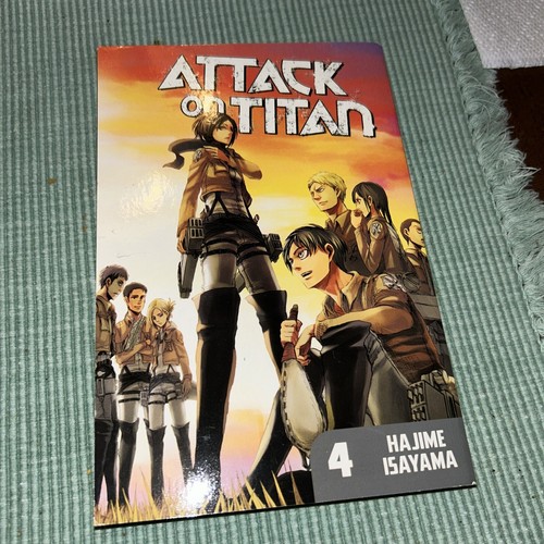 Attack on Titan Hajime Isayama Manga lot 1-4 - Picture 4 of 5