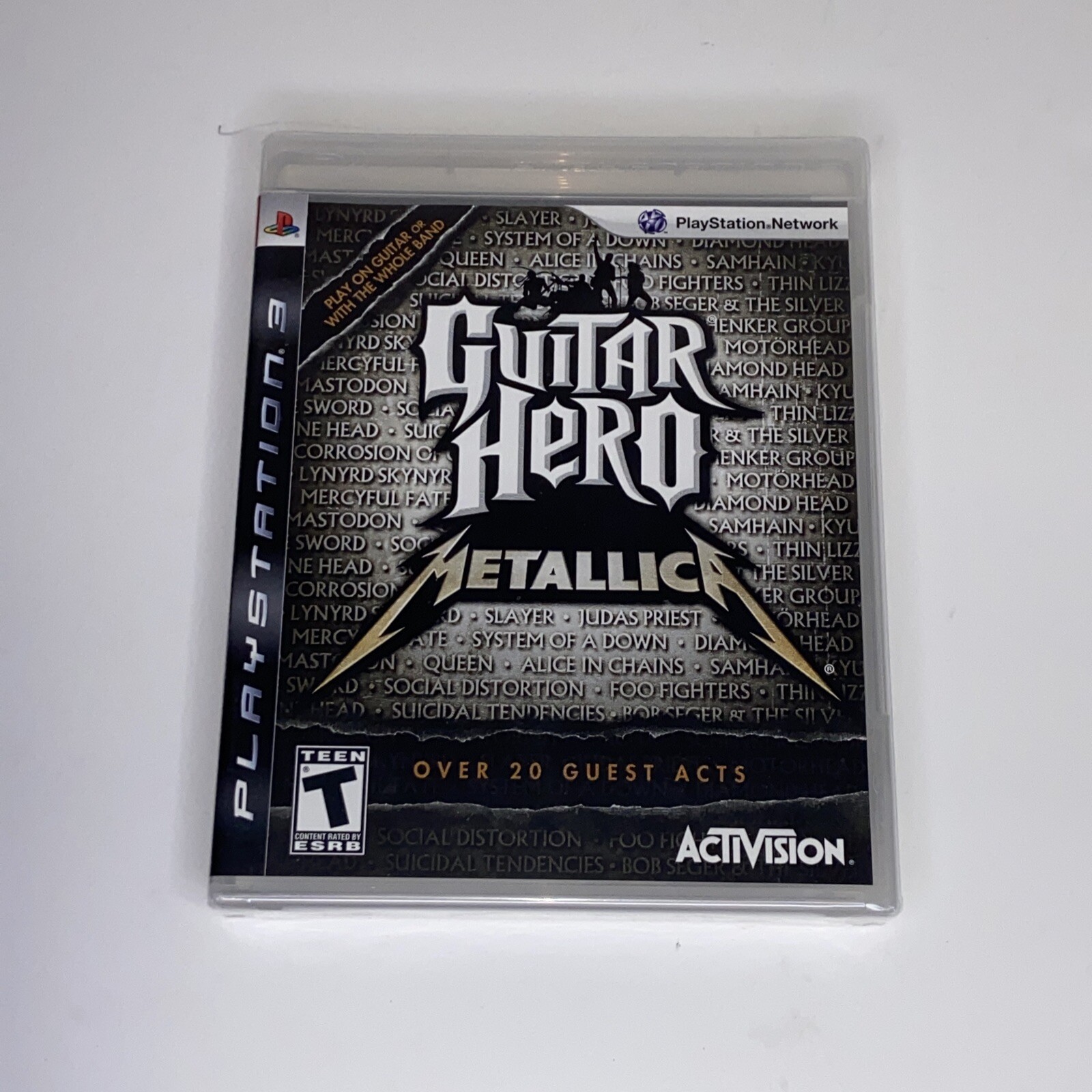 ps3 metallica guitar hero