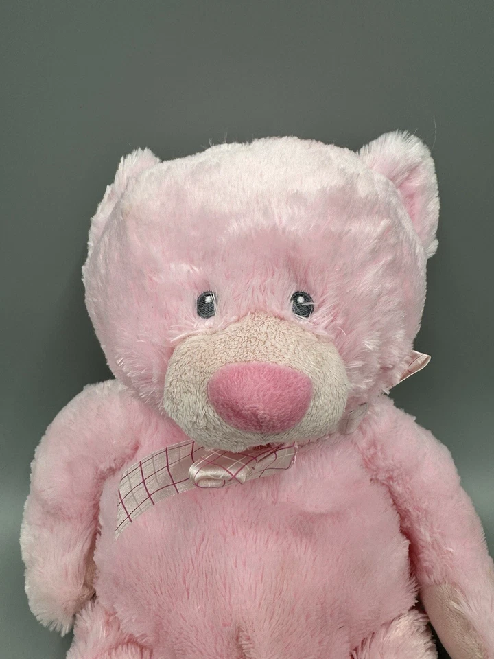 Baby Ganz My First Oso de Peluche Rosa Peluche con Cinta Pajarita 15" Foto 3 de 4