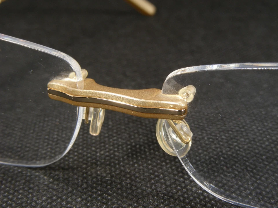 GF GIANFRANCO FERRE GF06904 Gold /Golden Sand UNIQUE RARE EYEGLASSES 52-17-135mm - Image 3 of 4