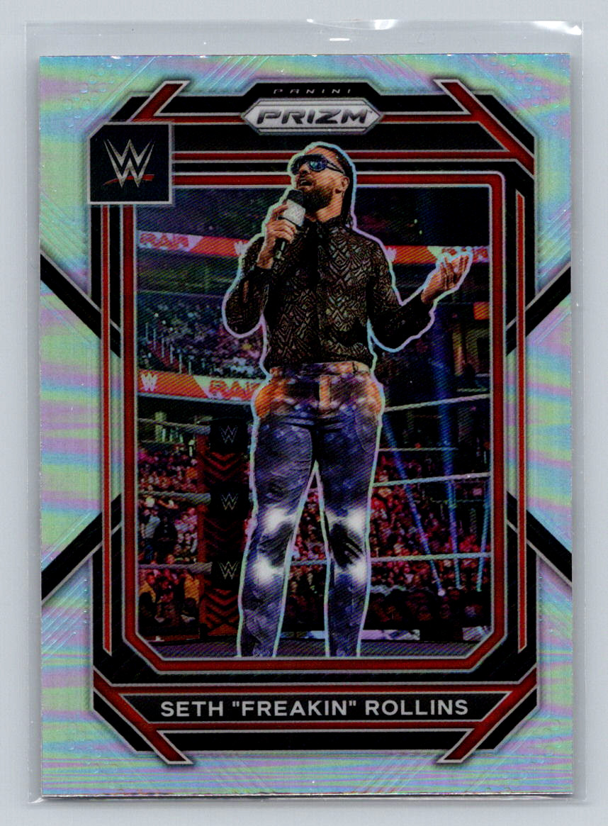 2023 Prizm WWE #137 Seth "Freakin" Rollins -Silver Prizm